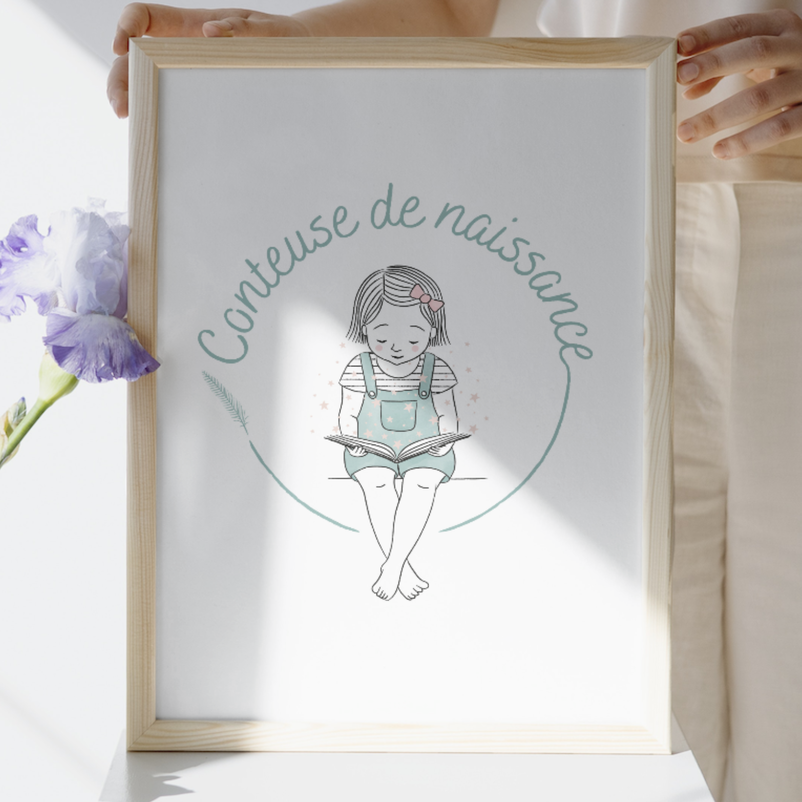 Logo, Conteuse de naissance